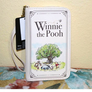 Loungefly Disney Winnie The Pooh Tech Book Cover Wallet